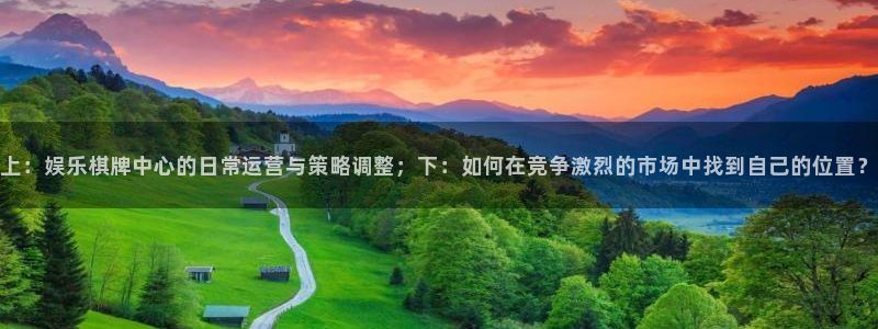 恩佐娱乐：上：娱乐棋牌中心的日常运营与策略调整；下：如何在竞争激烈的市场中找到自己的位置？